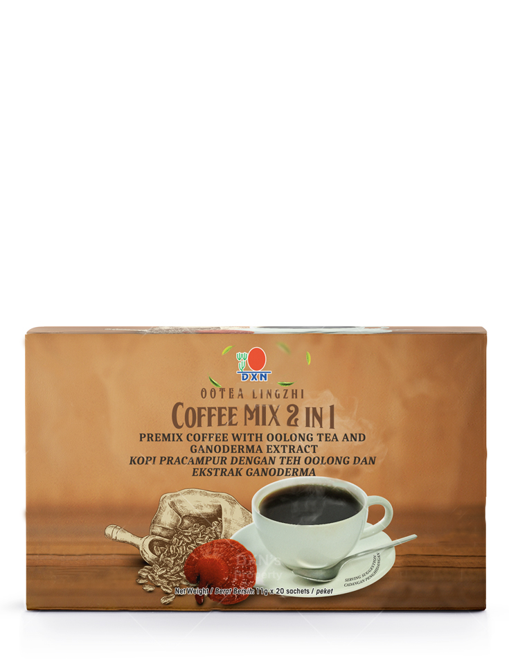 OOTEA LINGZHI COFFEE MIX 2 IN 1