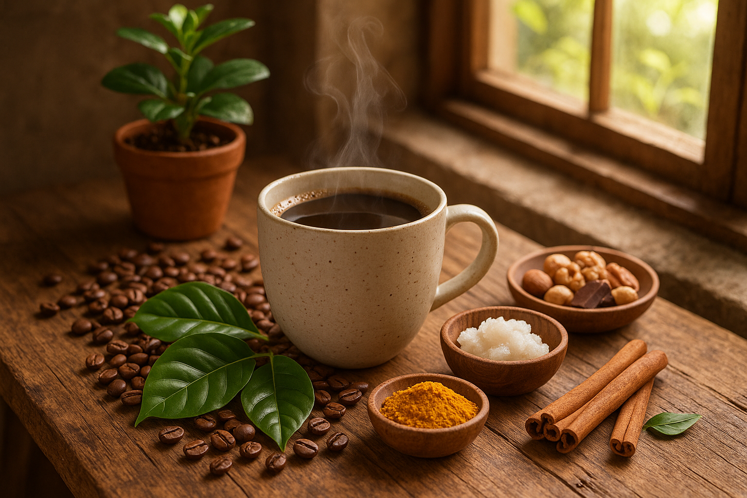 REFERENCIA A CAFE SALUDABLES